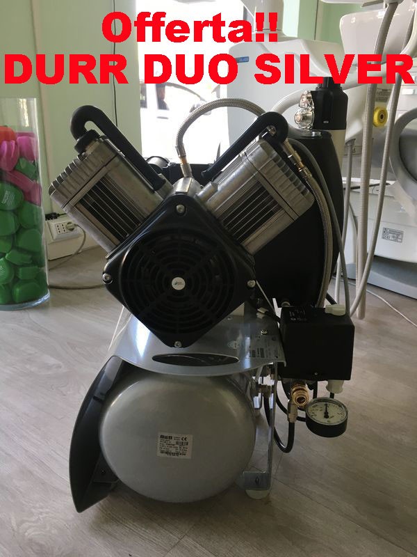 Compressore Duo Silver Durr Nuovo di sala mostra