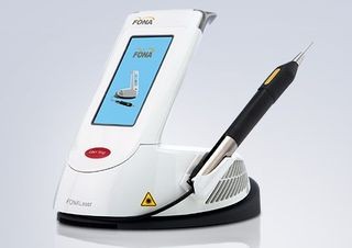 Laser fona
