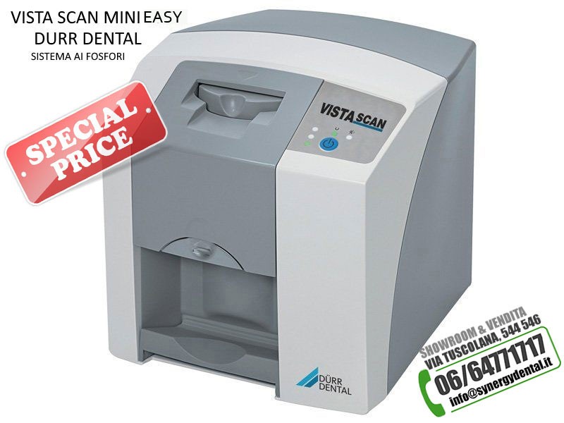 Vista Scan Mini Easy Durr sistema ai fosfori